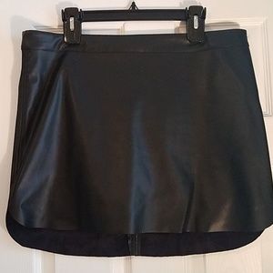 Forever 21+ Faux Leather Mini Skirt